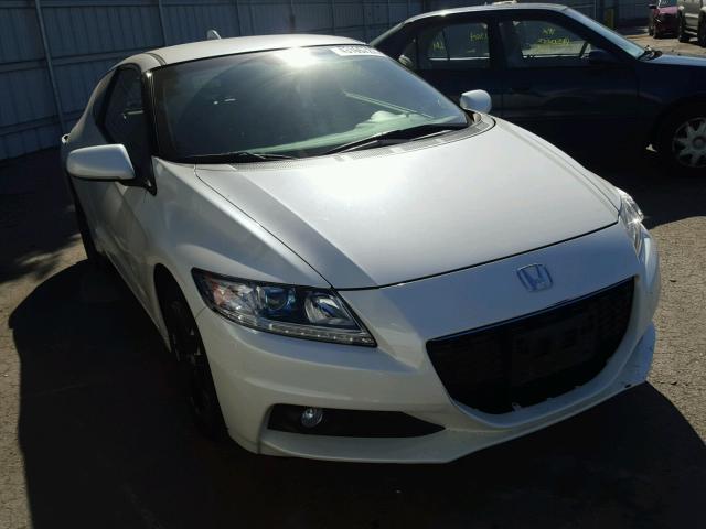 JHMZF1D66FS000445 - 2015 HONDA CR-Z EX WHITE photo 1