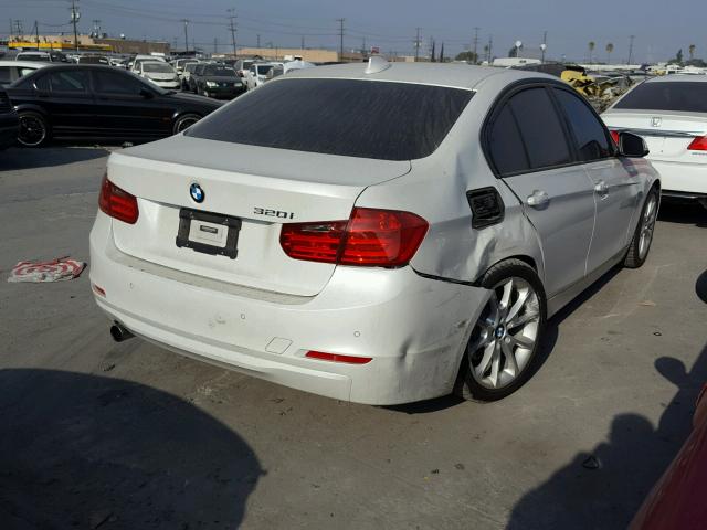 WBA3B1C5XEK131241 - 2014 BMW 320 I WHITE photo 4