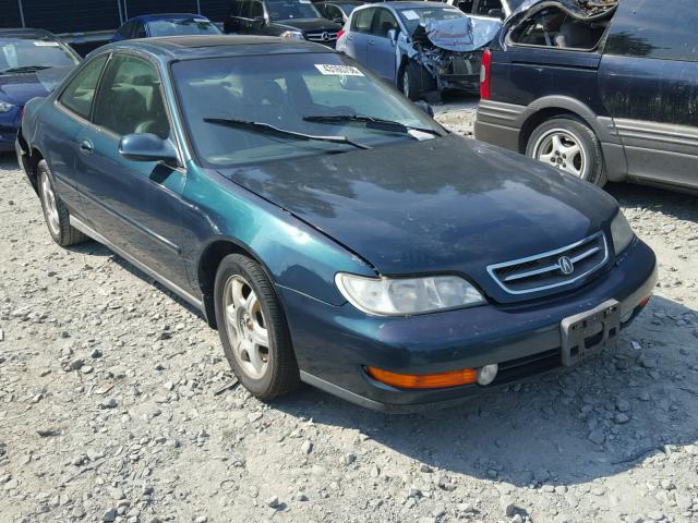 19UYA1252VL001009 - 1997 ACURA 2.2CL GREEN photo 1