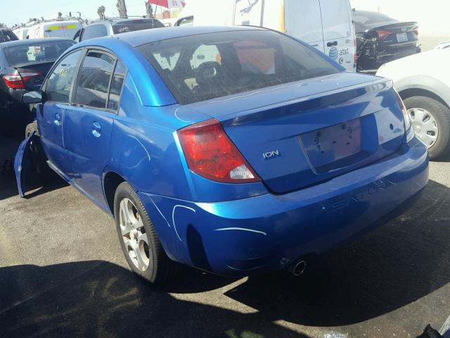 1G8AL52F54Z159795 - 2004 SATURN ION LEVEL BLUE photo 3