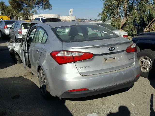 KNAFZ4A86E5114264 - 2014 KIA FORTE SILVER photo 3