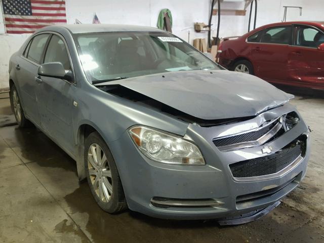 1G1ZH57B884183150 - 2008 CHEVROLET MALIBU 1LT BLUE photo 1