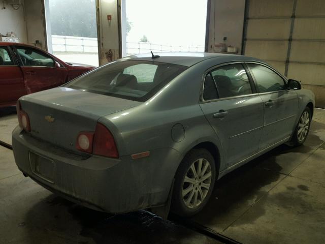 1G1ZH57B884183150 - 2008 CHEVROLET MALIBU 1LT BLUE photo 4