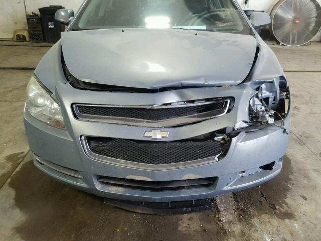 1G1ZH57B884183150 - 2008 CHEVROLET MALIBU 1LT BLUE photo 9
