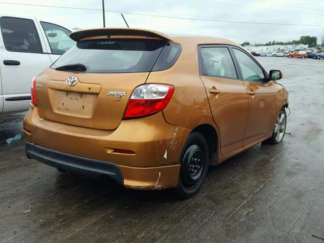 2T1KE40E99C007450 - 2009 TOYOTA COROLLA MA GOLD photo 4