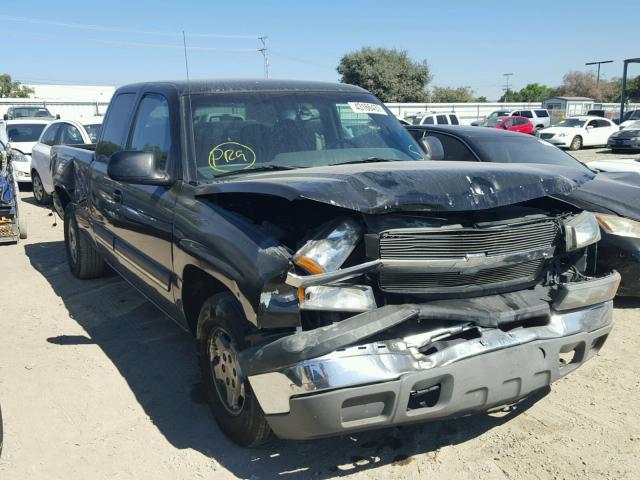 2GCEC19T931402091 - 2003 CHEVROLET SILVERADO BLACK photo 1