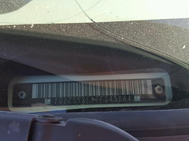 1G1ZS58F97F143164 - 2007 CHEVROLET MALIBU LS თეთრი ფოტო 10