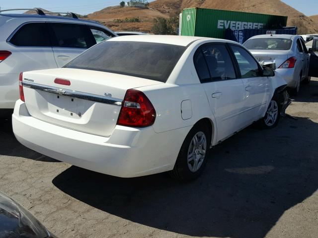 1G1ZS58F97F143164 - 2007 CHEVROLET MALIBU LS თეთრი ფოტო 4