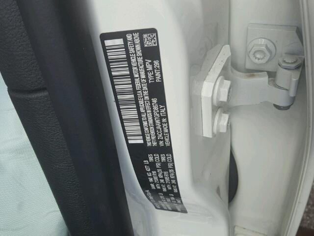 ZACCJAAW7GPD86746 - 2016 JEEP RENEGADE S 白色 照片 10