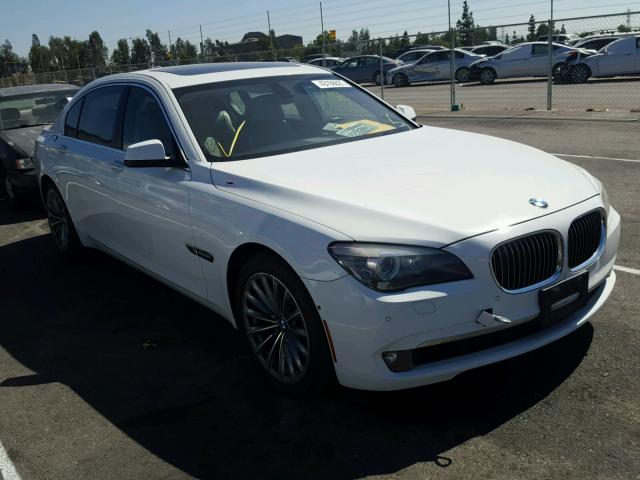 WBAKB8C55BCY66252 - 2011 BMW 750LI WHITE photo 1