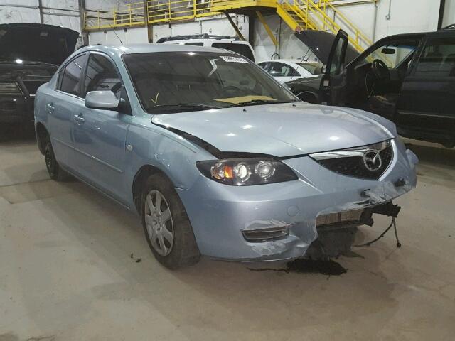 JM1BK32G181827820 - 2008 MAZDA 3 I BLUE photo 1