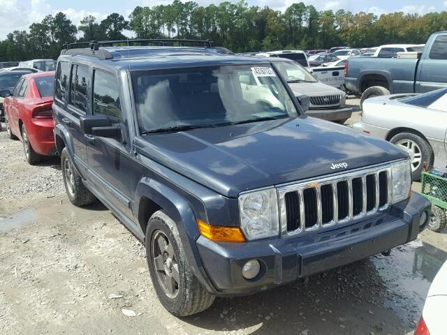 1J8HG48P37C676192 - 2007 JEEP COMMANDER ლურჯი ფოტო 1