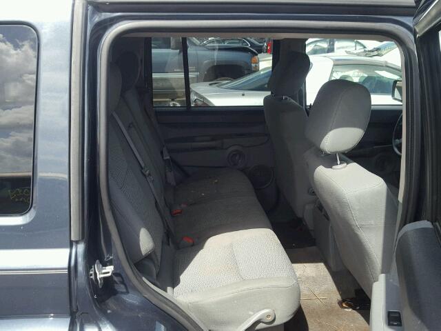 1J8HG48P37C676192 - 2007 JEEP COMMANDER ლურჯი ფოტო 6