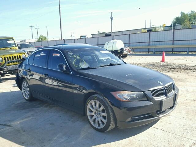 WBAVB73558P101681 - 2008 BMW 335 BLACK photo 1