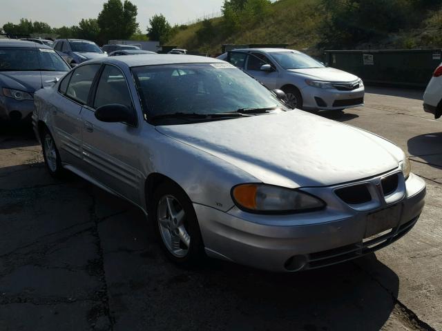 1G2NF52E72M724021 - 2002 PONTIAC GRAND AM S SILVER photo 1