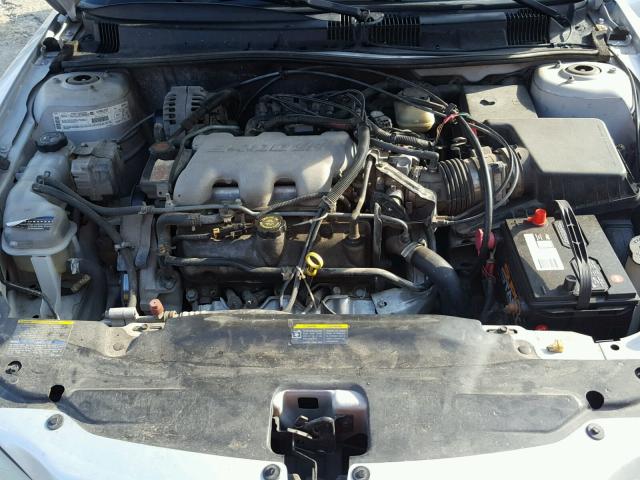 1G2NF52E72M724021 - 2002 PONTIAC GRAND AM S SILVER photo 7
