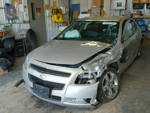 1G1ZD5E06CF117352 - 2012 CHEVROLET MALIBU SILVER photo 2