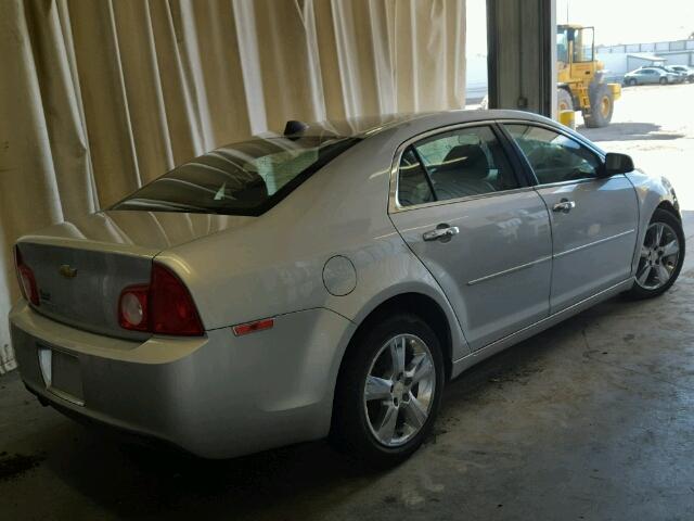 1G1ZD5E06CF117352 - 2012 CHEVROLET MALIBU SILVER photo 4