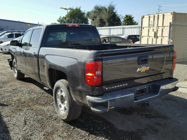 3GCPCNEC8GG288247 - 2016 CHEVROLET SILVERADO CHARCOAL photo 3