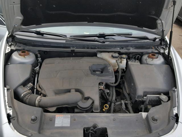1G1ZC5E09CF101181 - 2012 CHEVROLET MALIBU 1LT SILVER photo 7