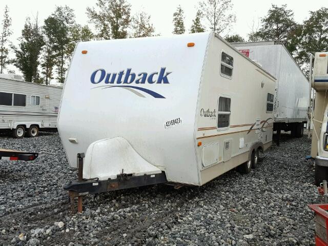 4YDT2602235902391 - 2003 KEYSTONE OUTBACK WHITE photo 2