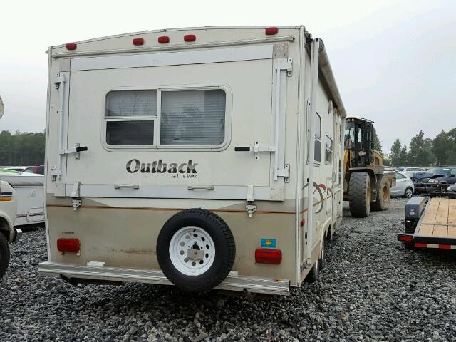 4YDT2602235902391 - 2003 KEYSTONE OUTBACK WHITE photo 4