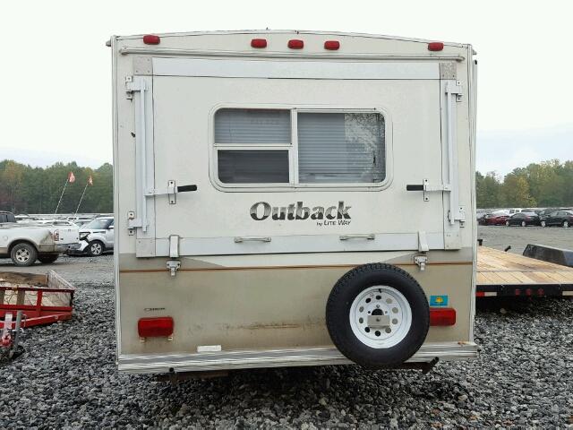 4YDT2602235902391 - 2003 KEYSTONE OUTBACK WHITE photo 8