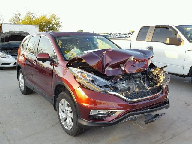 2HKRM3H51FH552275 - 2015 HONDA CR-V MAROON photo 1