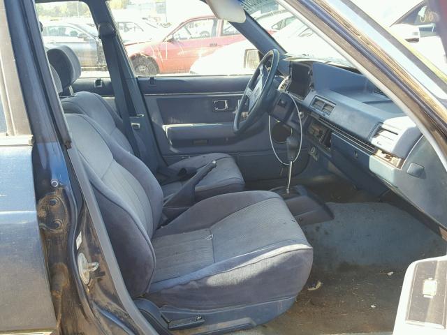 JHMAD7430FC051221 - 1985 HONDA ACCORD 180 BLUE photo 5