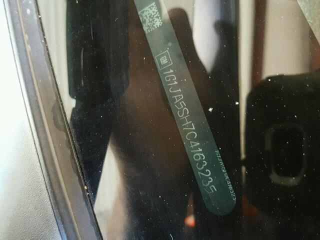 1G1JA5SH7C4163235 - 2012 CHEVROLET SONIC LS Սև լուսանկար 10