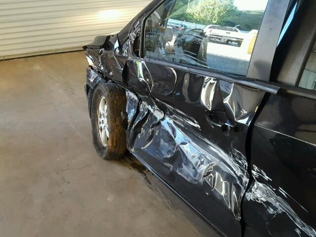 1G1JA5SH7C4163235 - 2012 CHEVROLET SONIC LS Սև լուսանկար 9