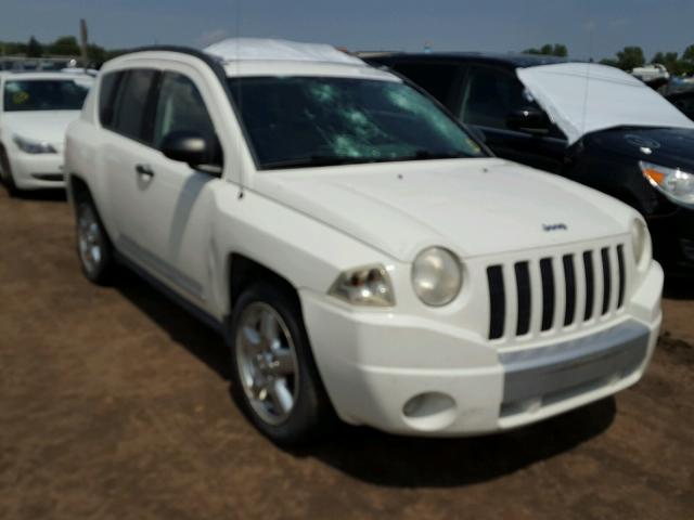 1J8FF57W07D193665 - 2007 JEEP COMPASS LI WHITE photo 1