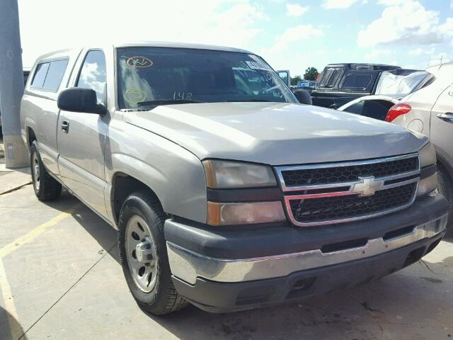 3GCEC14XX6G157985 - 2006 CHEVROLET SILVERADO BEIGE photo 1