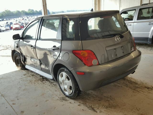JTKKT624850095510 - 2005 TOYOTA SCION XA ნაცრისფერი ფოტო 3