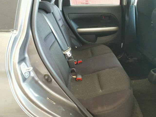 JTKKT624850095510 - 2005 TOYOTA SCION XA ნაცრისფერი ფოტო 6