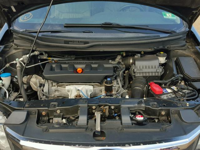 2HGFB2F92CH533202 - 2012 HONDA CIVIC EXL 黑色 照片 7