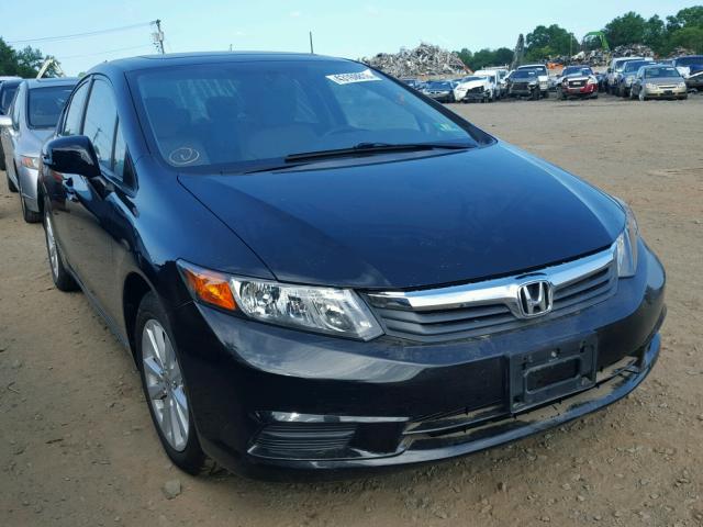 2HGFB2F92CH533202 - 2012 HONDA CIVIC EXL 黑色 照片 9