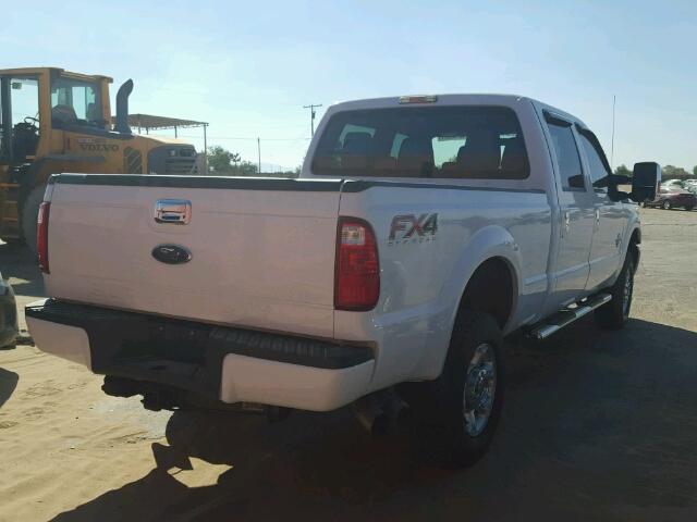 1FT7W2BT9EEA82403 - 2014 FORD F250 SUPER WHITE photo 4