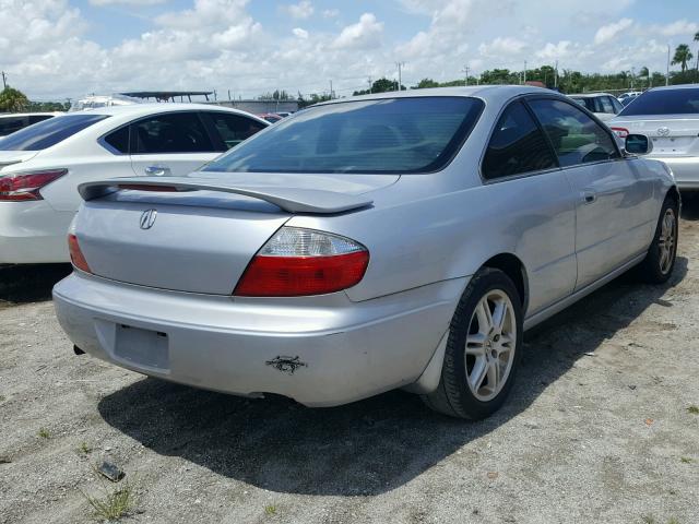 19UYA42663A000738 - 2003 ACURA 3.2CL TYPE SILVER photo 4