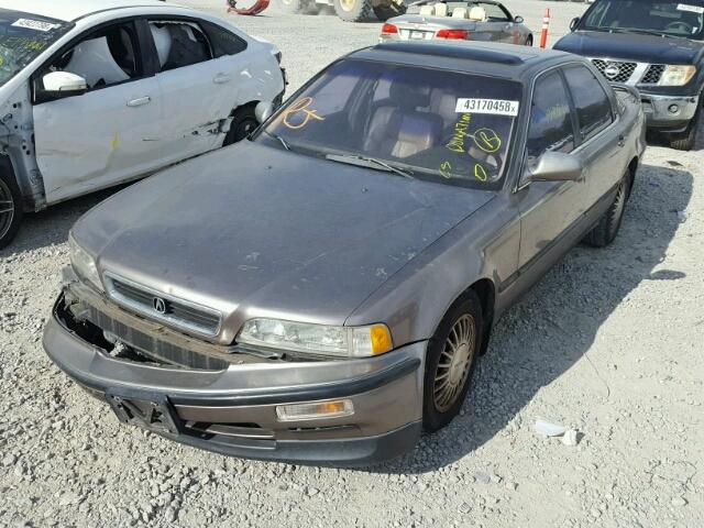 JH4KA7663NC006471 - 1992 ACURA LEGEND L BROWN photo 2