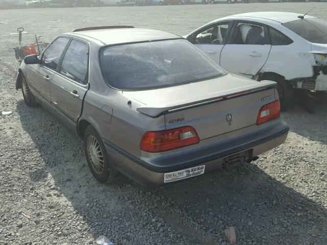 JH4KA7663NC006471 - 1992 ACURA LEGEND L BROWN photo 3