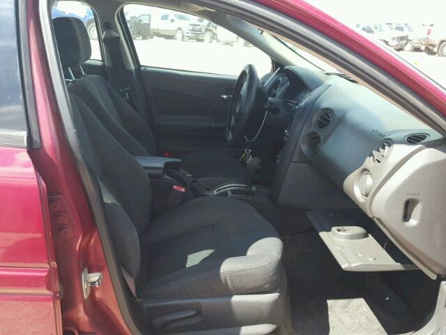 2G2WP522241242322 - 2004 PONTIAC GRAND PRIX MAROON photo 5