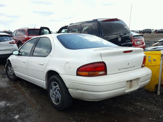 1B3EJ56H5WN105210 - 1998 DODGE STRATUS ES WHITE photo 3