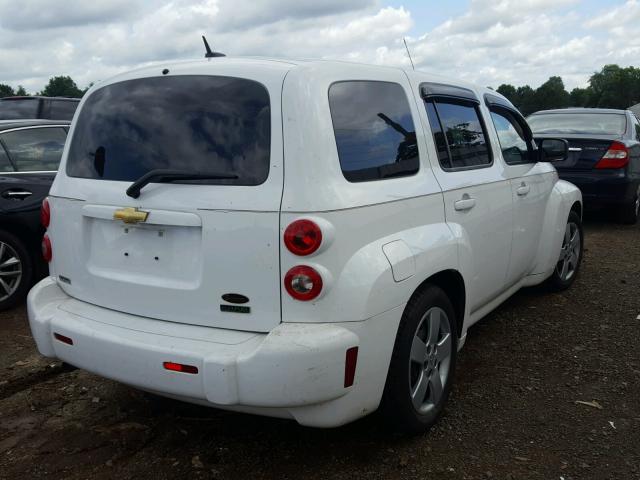 3GNBAADB0AS569231 - 2010 CHEVROLET HHR LS WHITE photo 4