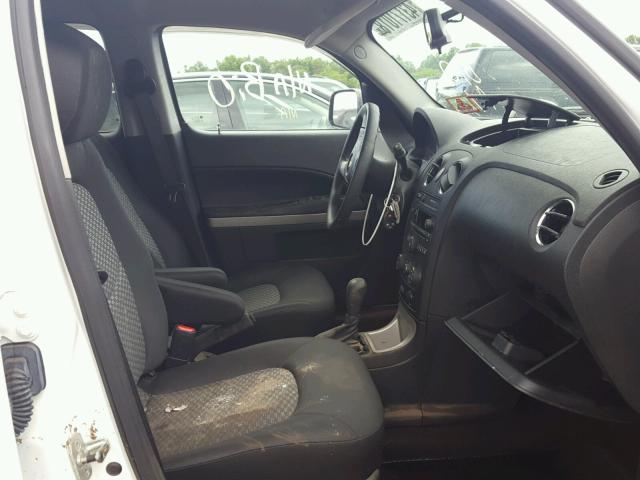 3GNBAADB0AS569231 - 2010 CHEVROLET HHR LS WHITE photo 5