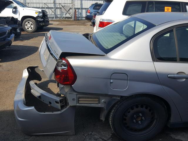 1G1ZS58N27F113785 - 2007 CHEVROLET MALIBU LS Gümüş foto 10