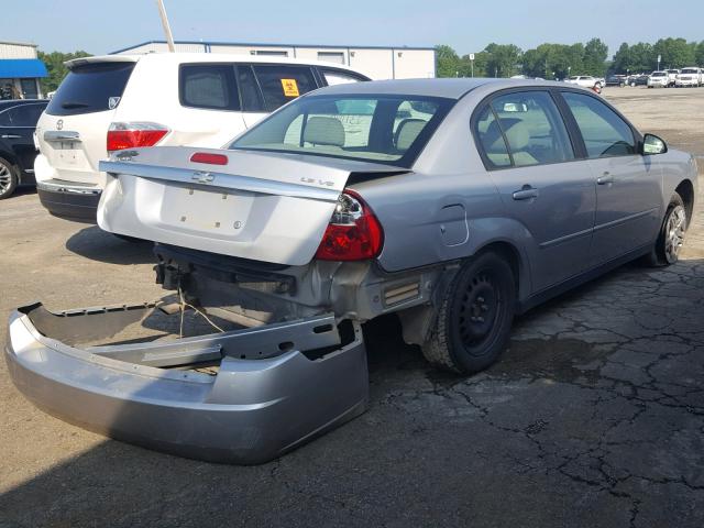 1G1ZS58N27F113785 - 2007 CHEVROLET MALIBU LS Gümüş foto 4