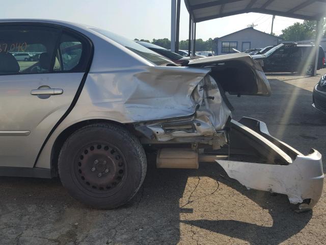 1G1ZS58N27F113785 - 2007 CHEVROLET MALIBU LS Gümüş foto 9