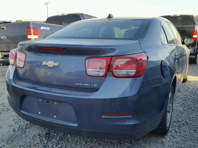 1G11B5SL0EF126939 - 2014 CHEVROLET MALIBU LS BLUE photo 4