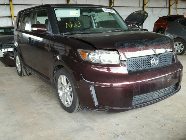 JTLKE50E881020395 - 2008 TOYOTA SCION XB ბურგუნდია ფოტო 1
